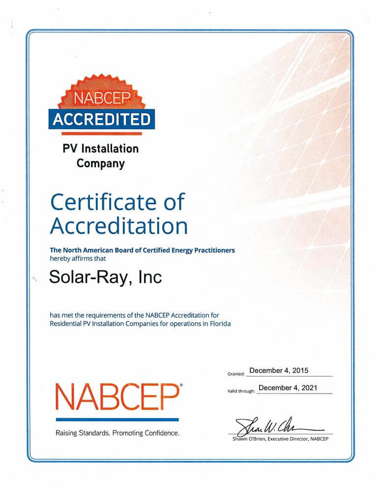 NABCEP 2015-2021
