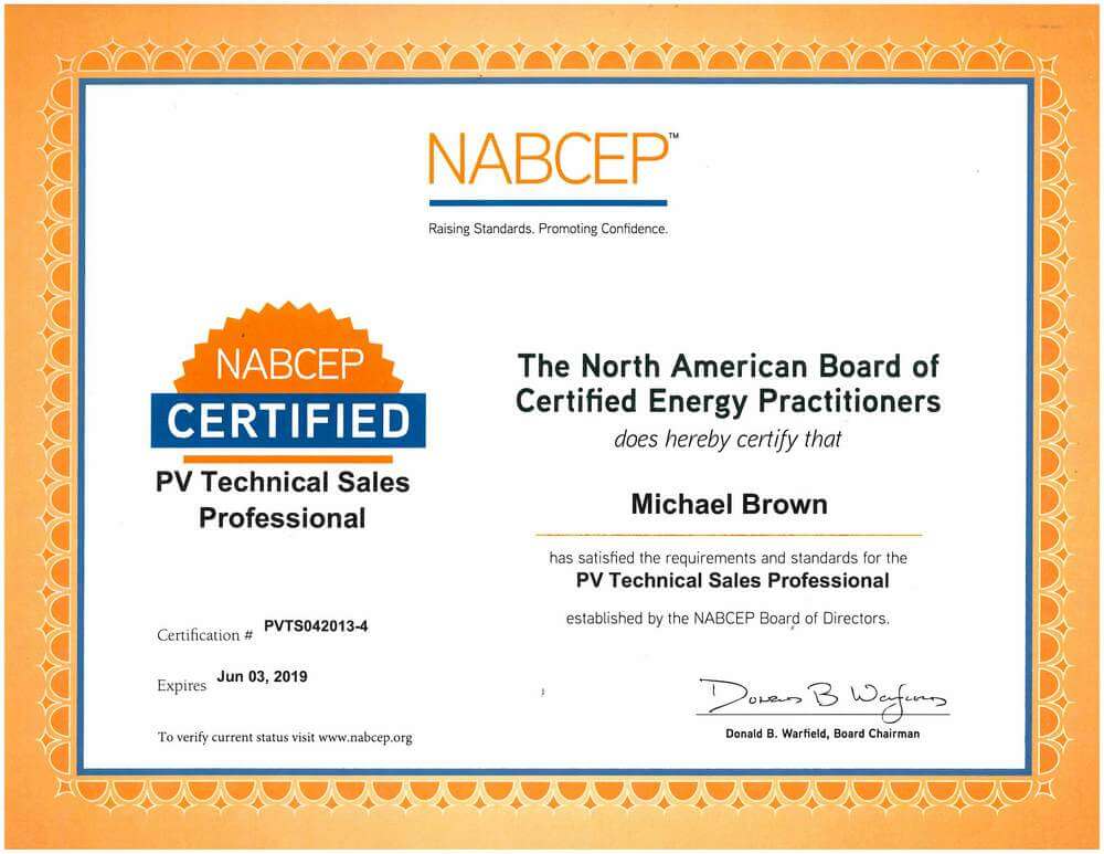 Nabcep 2019 June