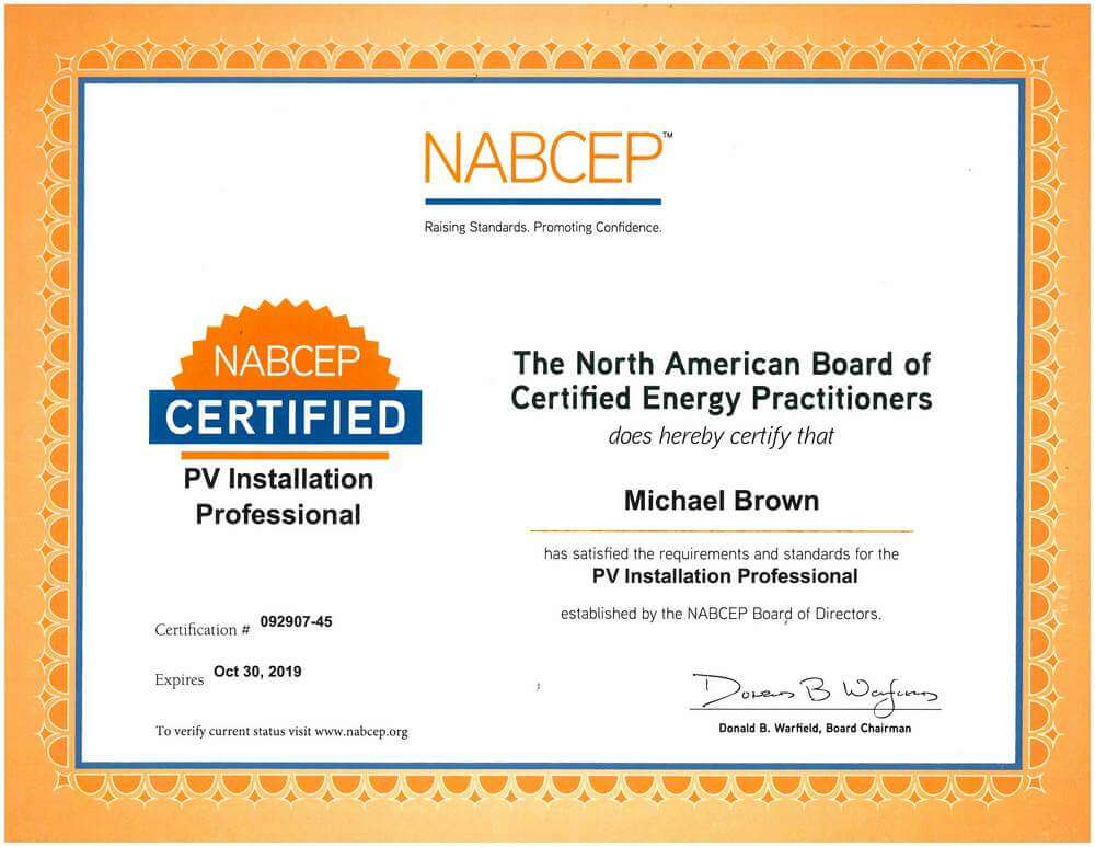 Nabcep 2019 oct